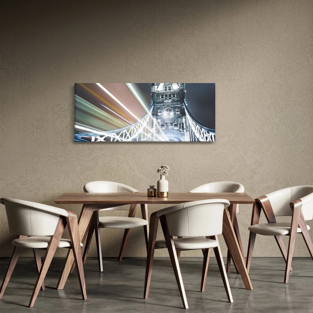 Tablou cu Tower Bridge (120x50 cm)
