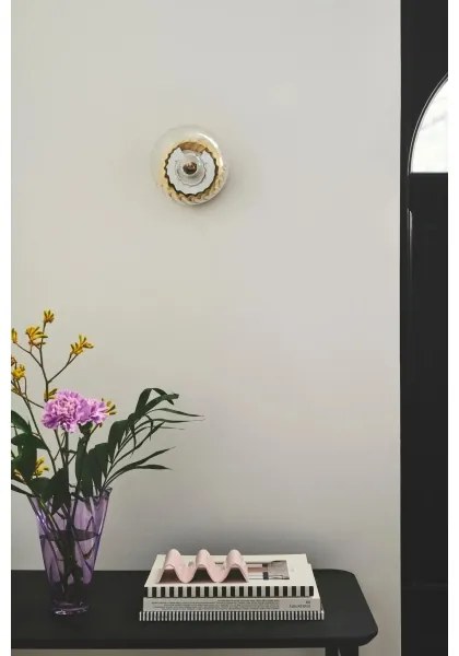 Nordlux - Aplica de perete CHISELL 1xE14/25W/230V alamă