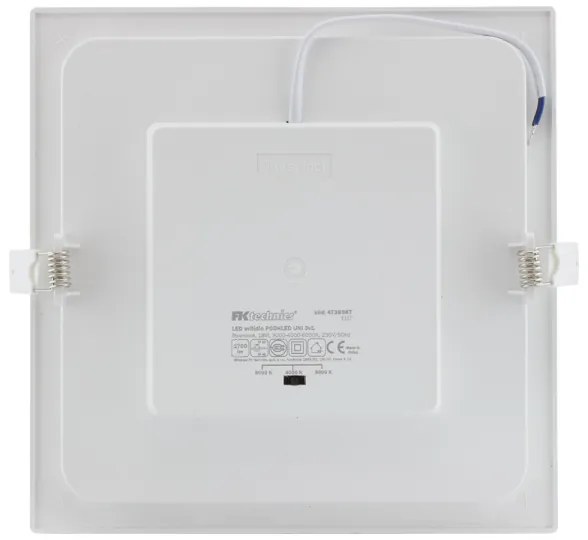 Plafonieră LED încastrată pentru baie 24W/230V 3000/4000/6000K IP44