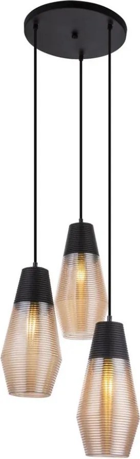 Globo 15043-3 - Lustră pe cablu WAYNE 3xE27/60W/230V