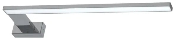 Aplică de perete LED pentru baie SHINE, 11W, 230V, 45 cm, IP44, crom lucios