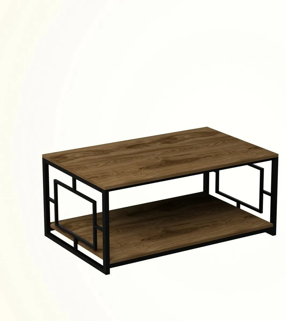 Măsuță de conferință Kelvin Black and Walnut