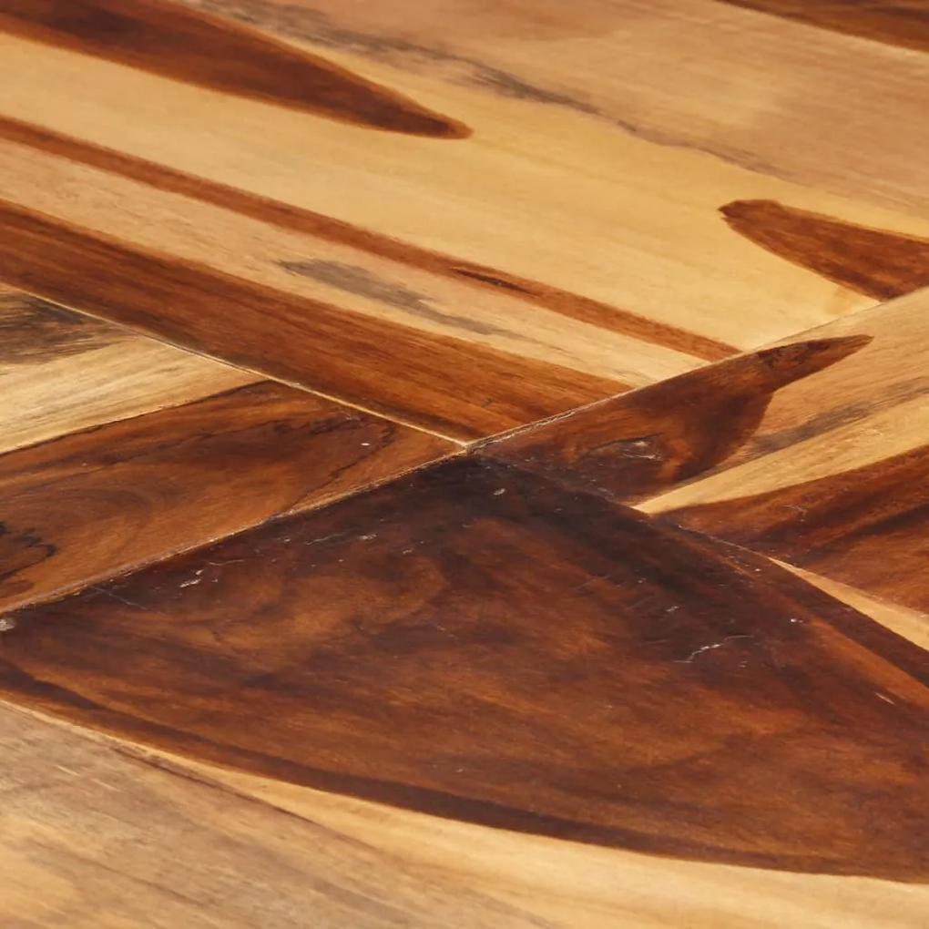 Masa de bucatarie, 160x90x75 cm, lemn acacia, finisaj sheesham 1, 160 x 90 x 75 cm, lemn masiv de acacia