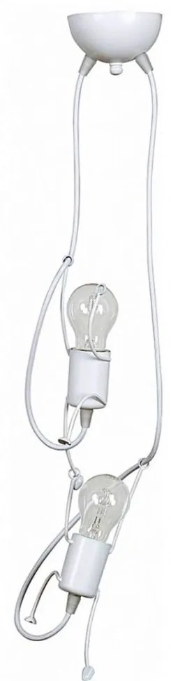 Pendul design modern minimalist BOBI II alb 538/2 EMB