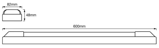 Corp de iluminat LED pentru mobilier Ledvance POWER BATTEN 2xLED/12W/230V 4000K