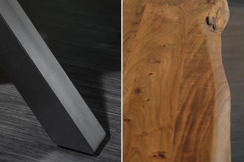 Masa design industrial vintage Mammut X 180cm