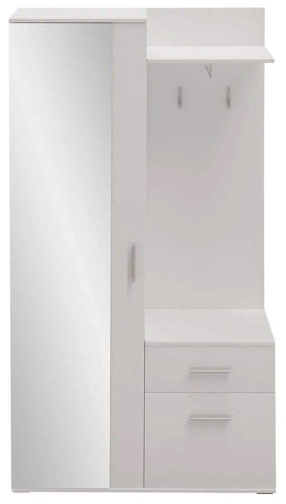 Mobilier hol Cless (Alb alpin) (cu oglindă). 1104705