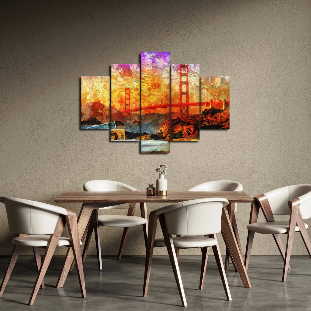 Tablou - Golden Gate, SanFrancisco, California (150x105 cm)