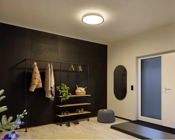 Osram - LED Plafonieră LED dimabilă MARIANO LED/24W/230V Ø 41 cm stejar/negru