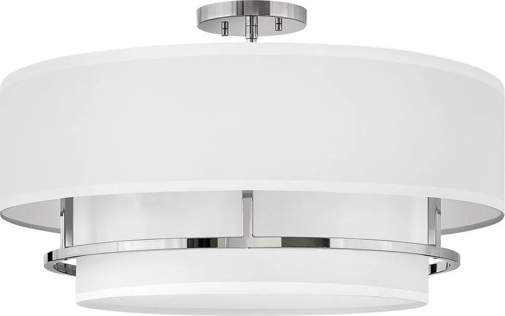 Hinkley HK-GRAHAM-L-PN - Lustră aplicată GRAHAM 4xE14/40W/230V, crom lucios