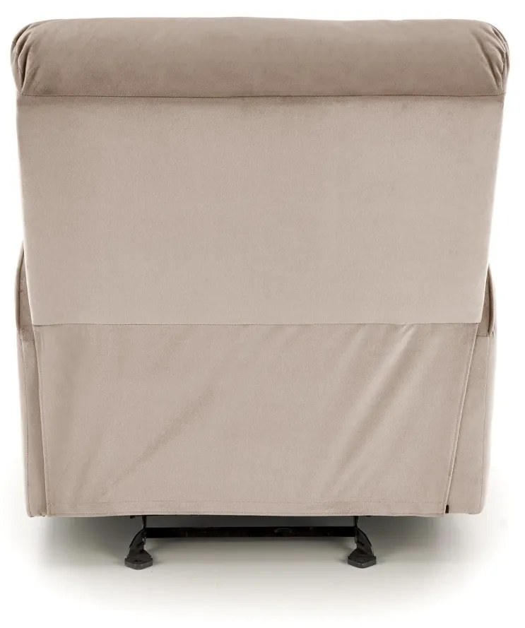Fotoliu recliner Karim stofa bej H103 cm