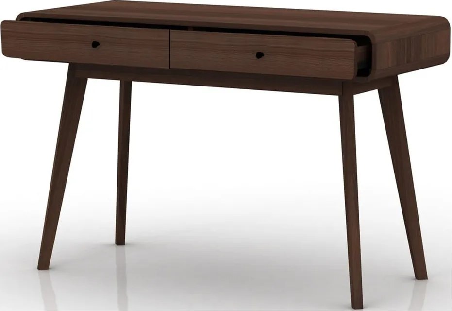 Birou cu aspect de lemn de nuc 50x120 cm Cassie – Støraa