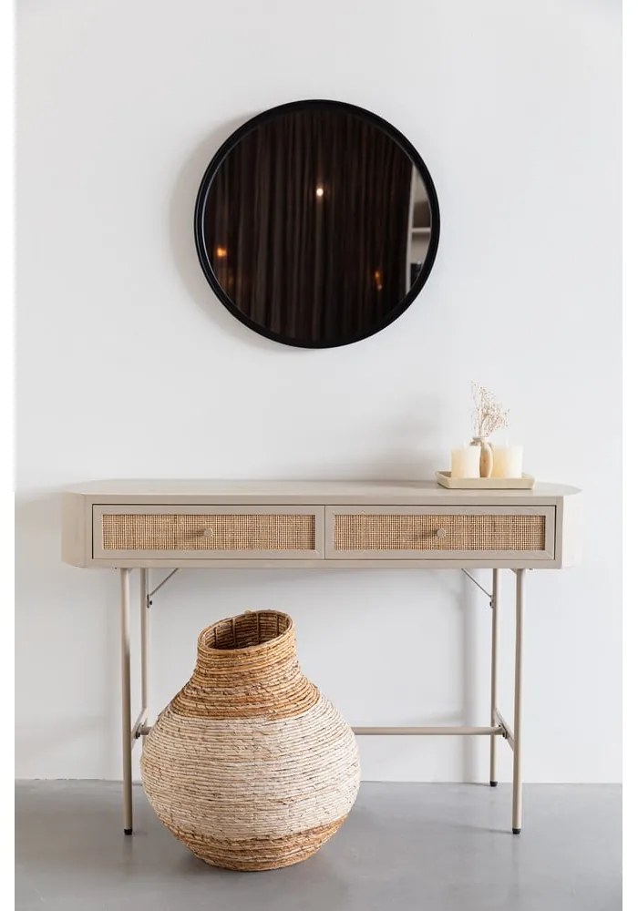 Masă consolă bej 40x120 cm Amaya – White Label