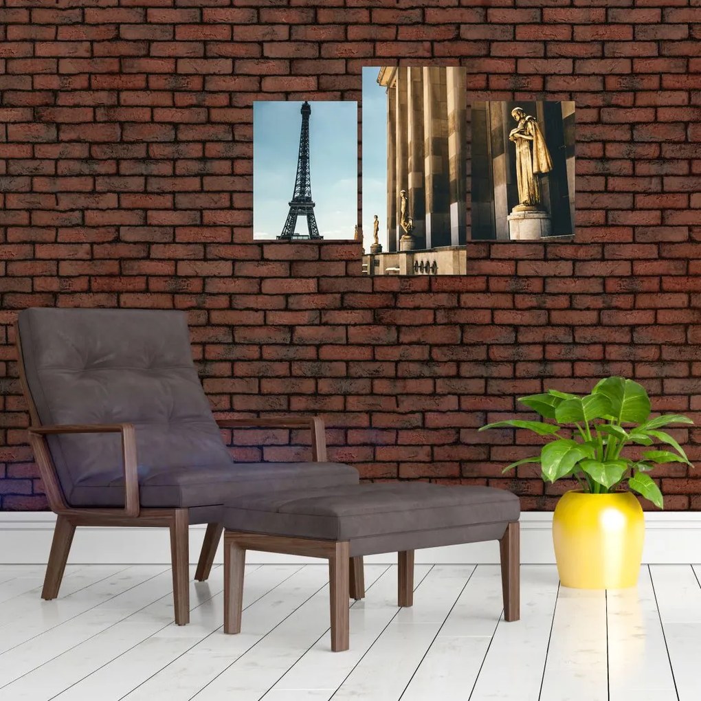 Tabou din piața Trocader, Paris (90x60 cm)