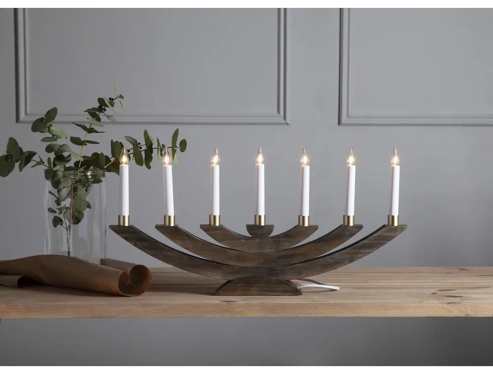 Decorațiune luminoasă de Crăciun maro Navida – Star Trading