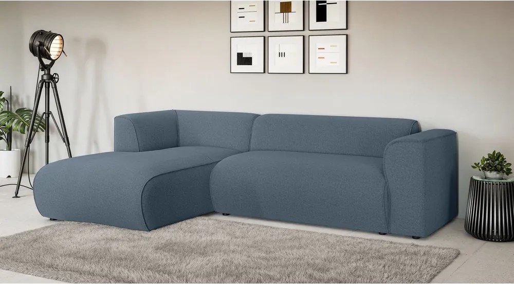 Colțar albastru (cu colț pe partea stângă/cu șezlong) Merid – Ropez