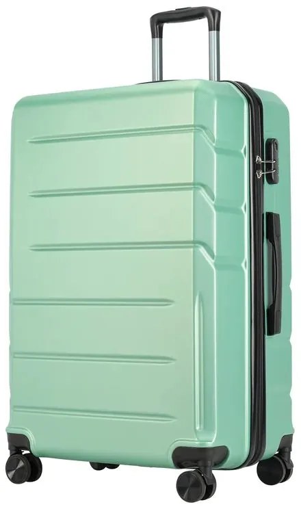 Valiză mare cu două roți BONTOUR „SPINNER”, verde pudră