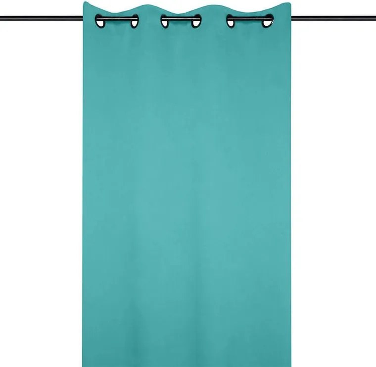 STOF Draperie groasă blackout NOTTE turcoaz 135 x 250 cm 1 buc