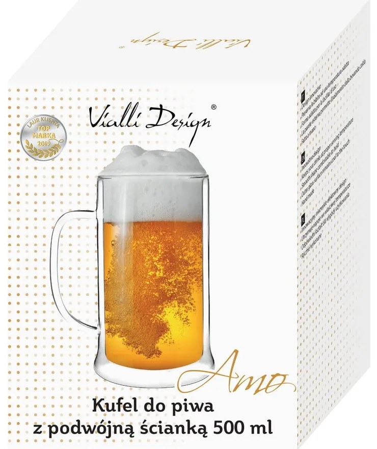 Pahar de bere 500 ml Amo – Vialli Design