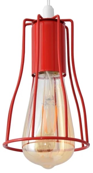 Lustră pe cablu TUBE 5xE27/20W/230V