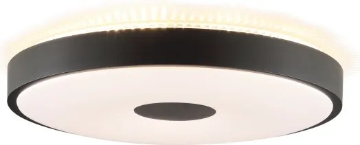 Brilliant - Plafonieră LED TAVIS LED/24W/230V Ø 44,5 cm neagră
