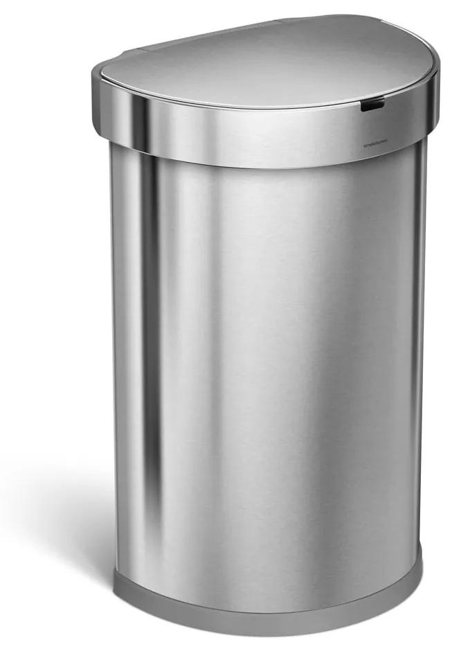 Coș de gunoi cu senzor din oțel inoxidabil 45 l - simplehuman
