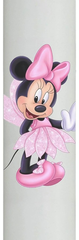 Lumanare Botez Minnie Zana Roz 4,5 cm, 40 cm