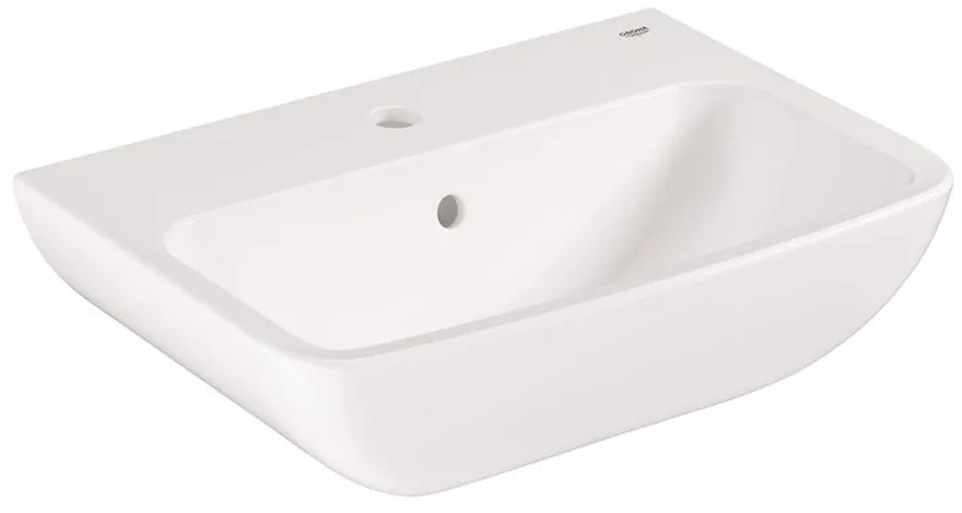 Lavoar suspendat Grohe Start Edge Ceramic alb lucios 55 cm