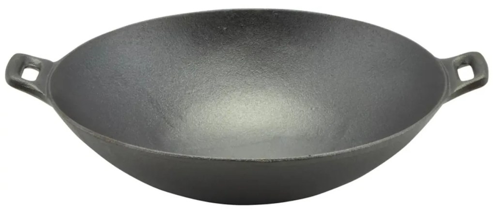 Wok mic 31*8 cm, fontă, Perfect Home 12137