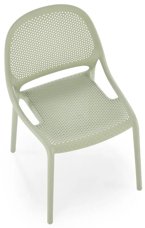 Scaun plastic K532 menta