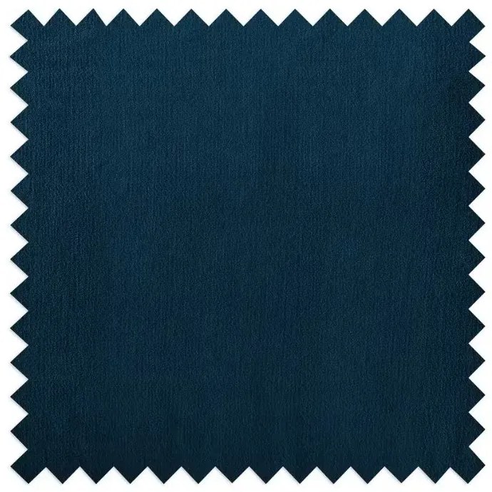 Canapea albastru-închis cu tapițerie din catifea 203 cm Juli – Ropez