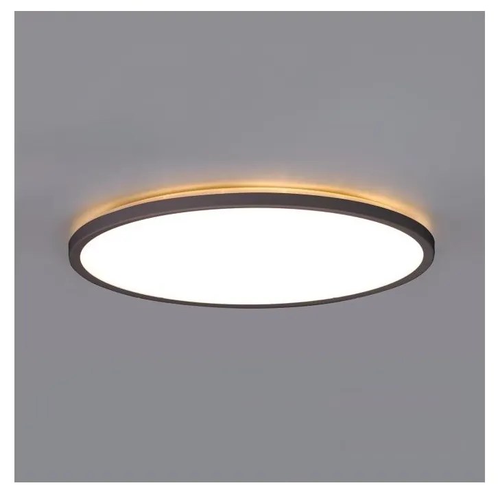 Plafonieră LED pentru baie NIVERA LED/32W/230V IP54 d. 42 cm negru