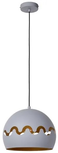 Lustră pe cablu CORENTIN 1xE27/60W/230V gri Lucide 30484/28/36