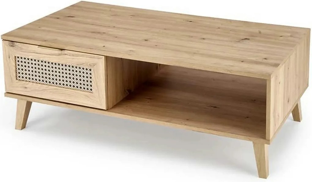 Masuta cafea BORNEO, stejar artisan, PAL laminat, 120x60x41 cm