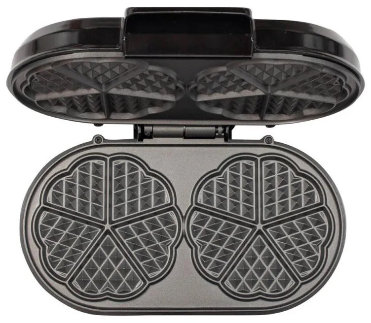 Resigilat: Aparat de facut vafe/grofe FIRST AUSTRIA FA-5305-2, 1000 W, Regulator de temperatura, Acoperire antiaderenta, Negru