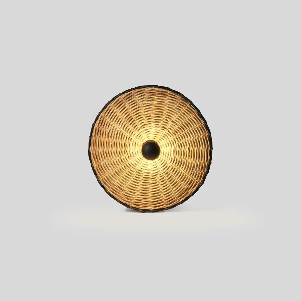 Aplica de perete/tavan design natural din ratan COSTAS 40cm