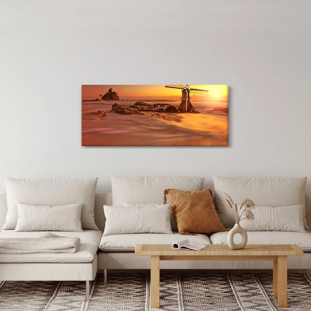 Tablou - Apus de soare (120x50 cm)