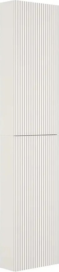 Dulap coloana mare Gala Canaletto suspendat alb mat 2 usi batante 35 cm