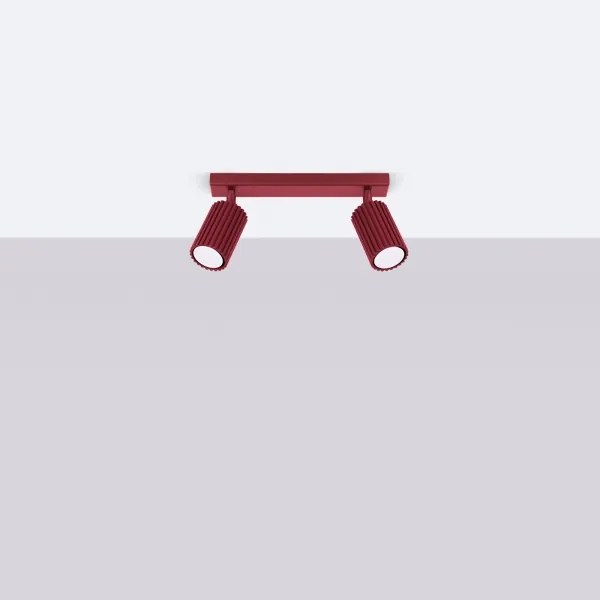 Brilagi - Spot LED CRESTO, 2x GU10, 10W, 230V, bordo
