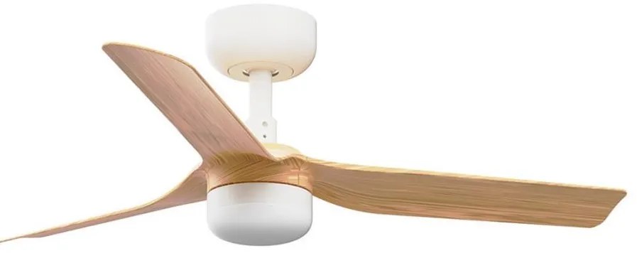 Ventilator LED dimabil FARO 33821WT-1TW MINI PUNT S LED/10W/230V maro/alb d. 90 cm WT + telecomandă