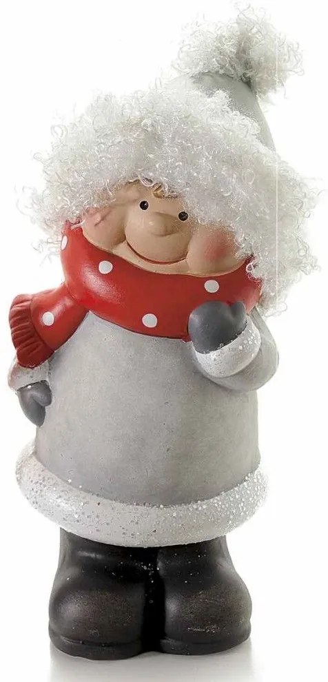 Figurina fetita cu fular