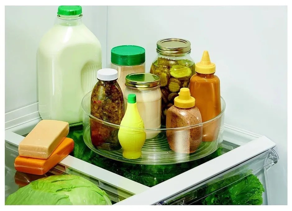 Sistem rotativ de depozitare pentru frigider iDesign Fridge, ⌀ 29 cm