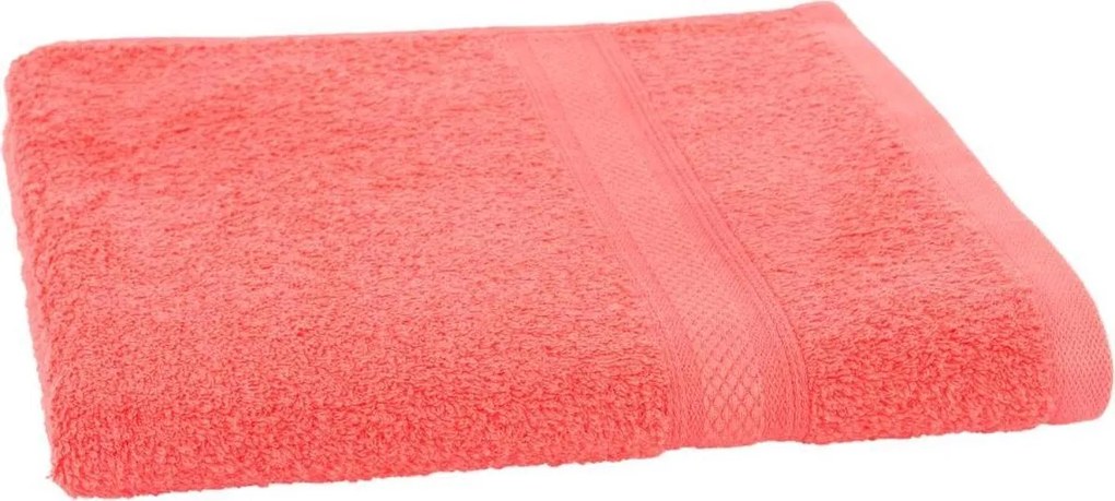 Prosop CLARYSSE ELEGANCE 60x110 cm coral, 100% bumbac