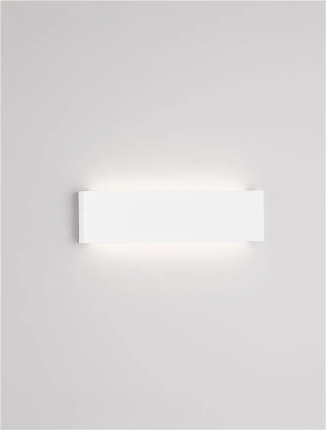 Aplica exterior alba liniara 30cm IP65 LED METRIC