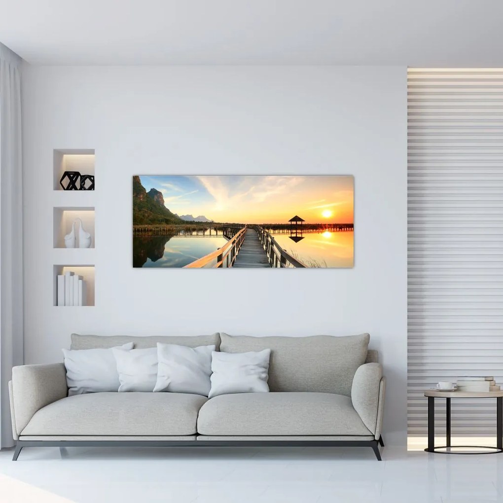 Tablou cu pod (120x50 cm)