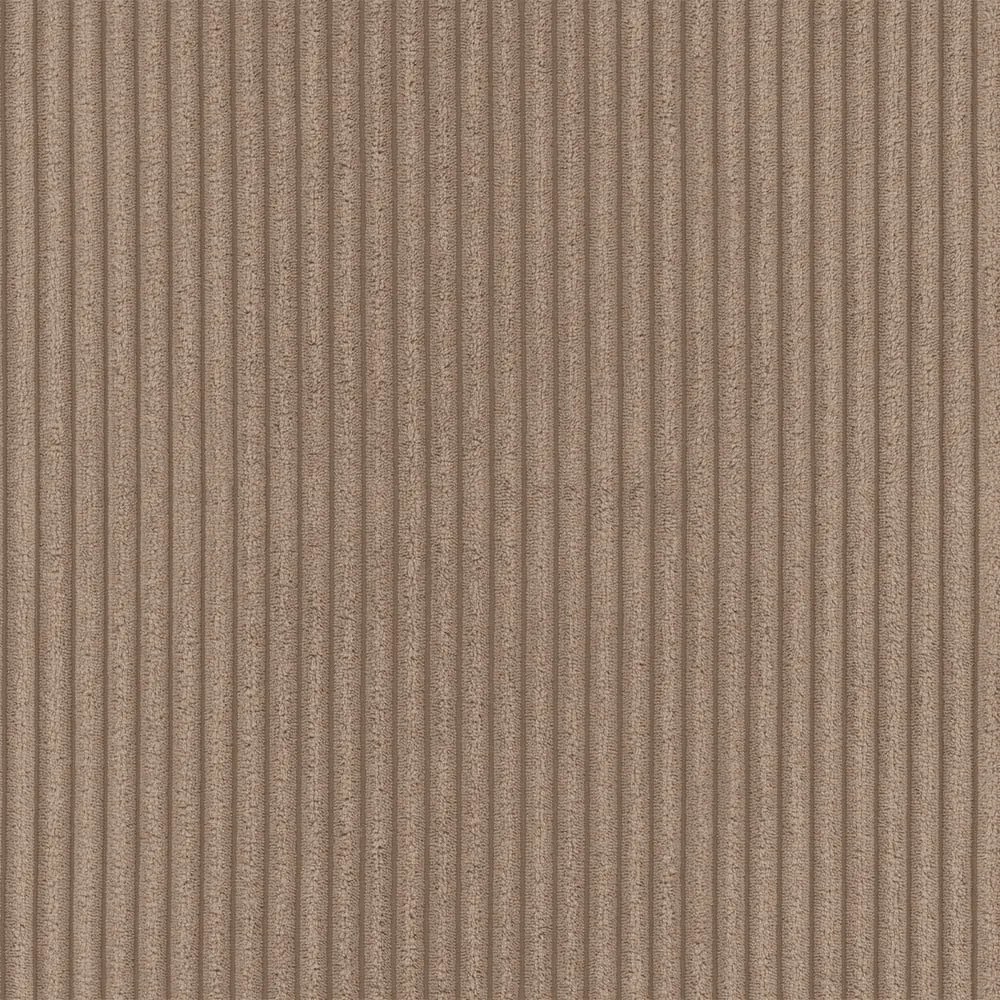 Colțar bej extensibil/cu spațiu de depozitare cu tapițerie din catifea reiată (cu colț variabil) Luma – Ropez