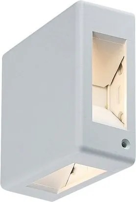 Aplica LED iluminat exterior ambiental IP54 Lippa alb