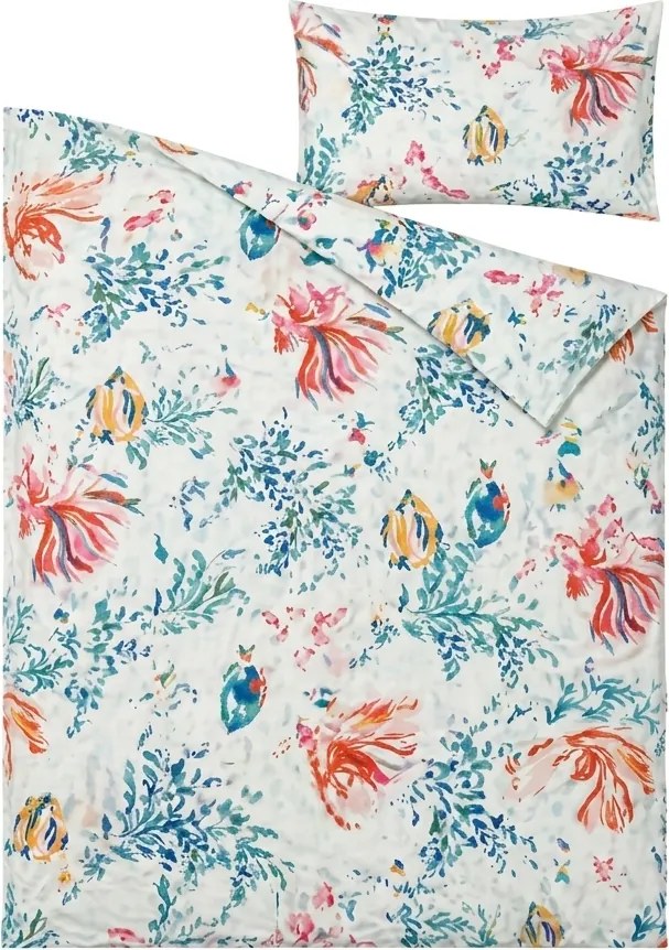 Lenjerie de pat din bumbac CORALIS colorata Dimensiune lenjerie de pat: 70 x 80 cm | 140 x 200 cm