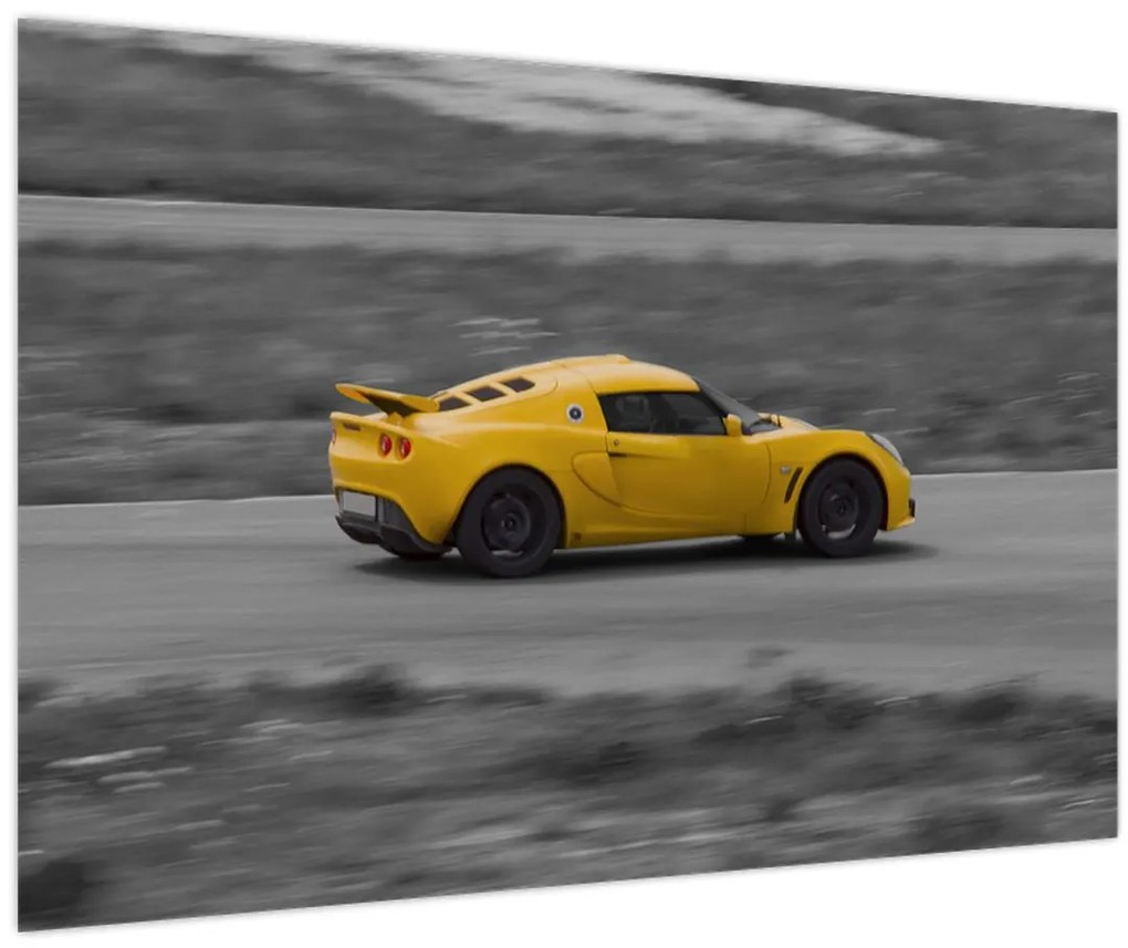 Tablou - Mașină rapidă (90x60 cm)