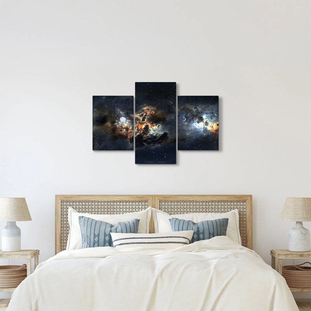 Tablou - Universul cu Nebula (90x60 cm)